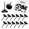 30 Pack Metal Push Pins Thumb Tacks for Walls Multipurpose