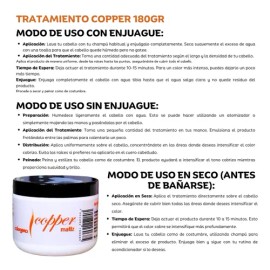 Kit Shampoo 1lt Copper  Tratamiento Intensificador Copper                                                                                             