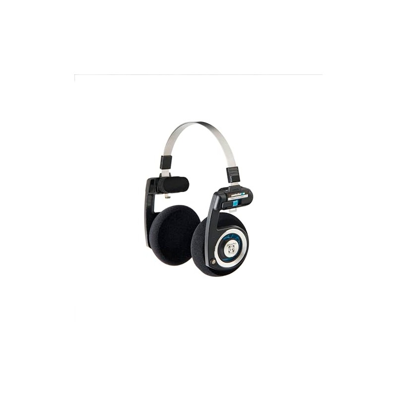 YAXI EARPADS for Koss PORTAPRO 2Pairs (Black+Black)