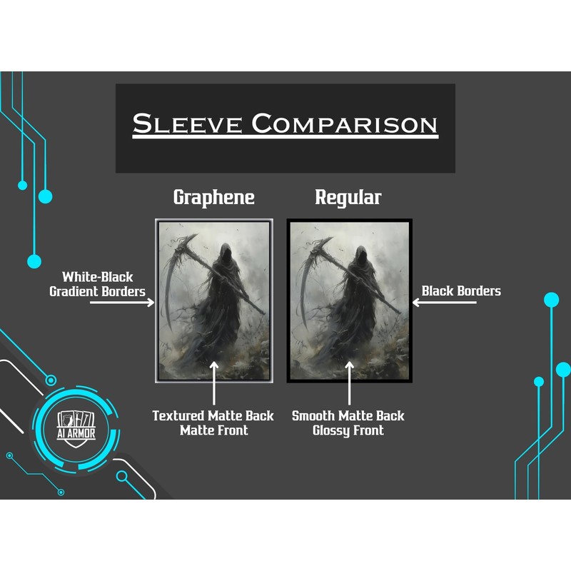 (Grim Reaper) - 100ct Matte TCG/MTG Card Art Sleeves