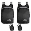 VOANZO 2PCS Packable Backpack Lightweight Backpack Waterproof Foldable Backpacks for