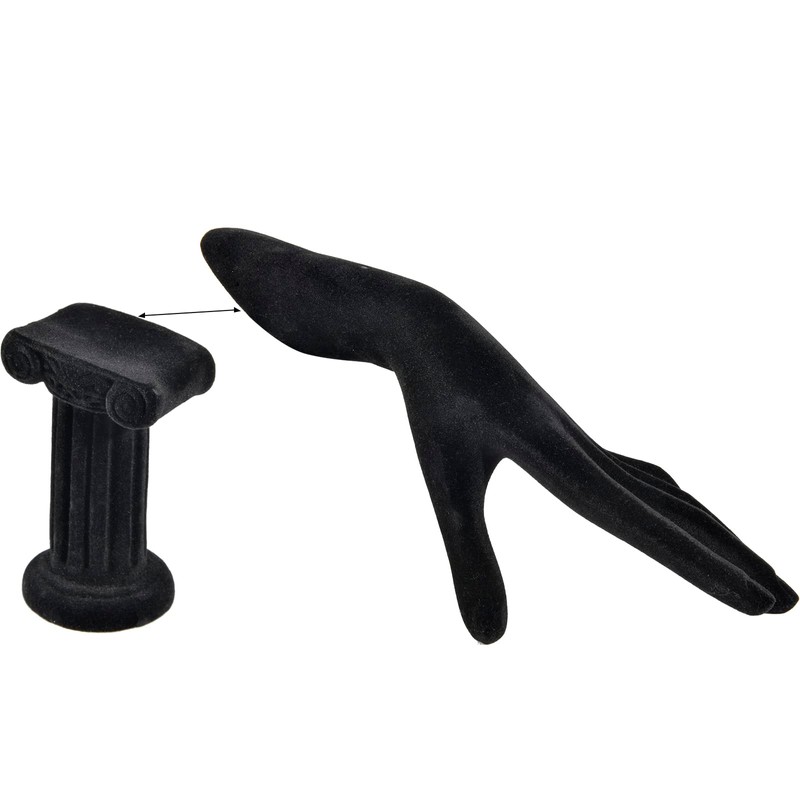ChezMax Jewery Display Hand Ring Holder - Jewelry Organizer Stand,
