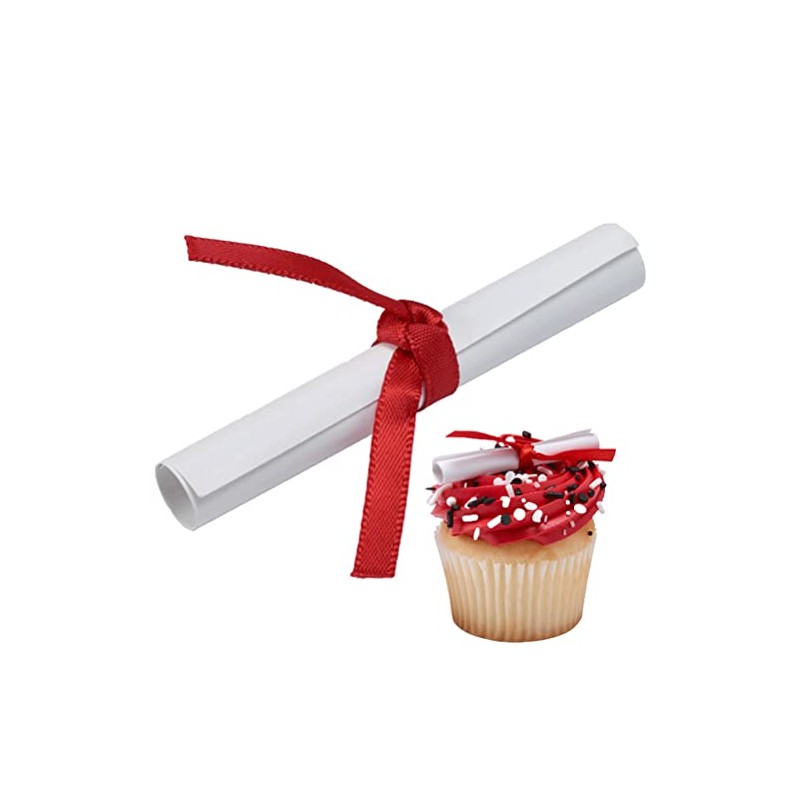 Graduation Diploma Cupcake Layons - 24 pc