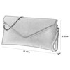 SH Leder Genuine Leather Clutch Shoulder Bag Small Bag Elegant
