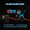 Nilight LED Light Bar Wiring Harness Kit 16AWG 12V On