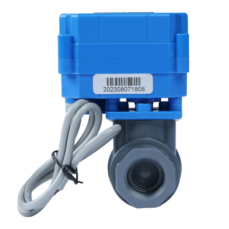 U.S. Solid 1/2 in UPVC Motorized Ball Valve - Plastic