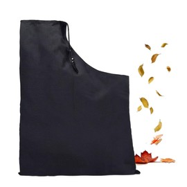 MIRKUZI Leaf Blower Accessories & Leaf Vacuum Accessories 1 Piece Leaf Blower Vacuum Collection Bag 63 x 45 cm Leaf Blower Bag Waterproof Oxford Leaf Blower Replacement Collection Bag (Black)