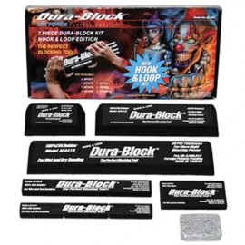 Dura Block AF44HL 7 Piece Hook & Loop Auto Body Sanding Block Kit w/ Soap