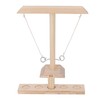 Hook and Ring Game Beautiful Wooden Interactive Desktop Toss Game