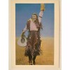 Leanin’ Tree Leaning Tree Birthday Card BDT7411 Lady Bronco Buster