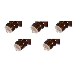 Deve Herbes Pure Organic Olive Oil (Olea europaea) Cold Pressed (Pack of Five) 100ml X 5 (16.9 oz)