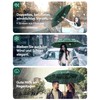 TECKNET Umbrella, automatic folding umbrella, pocket umbrella, stormproof, easy to