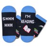 Zmart Funny Socks Novelty Socks for Women, Book Lovers Gifts