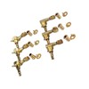 6Pcs Full Closed Guitar Tuning Key Accurate Fast Operation Stable