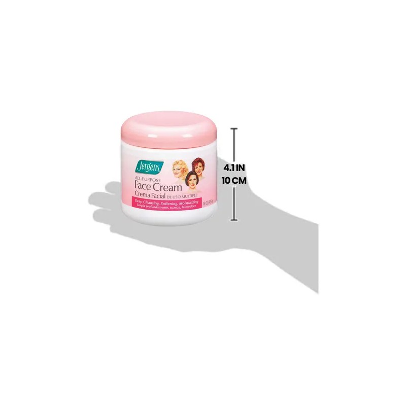 Crema Facial Jergens Multiuso Para Piel Mixta DaNoche 443ml
