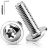 TXXATX Pack of 20 M4 Screws Torx Rounded Head Screws