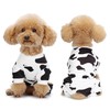 Adorable Cow Print Dog Pajamas – Lightweight, Cozy Four-Legged Outfit