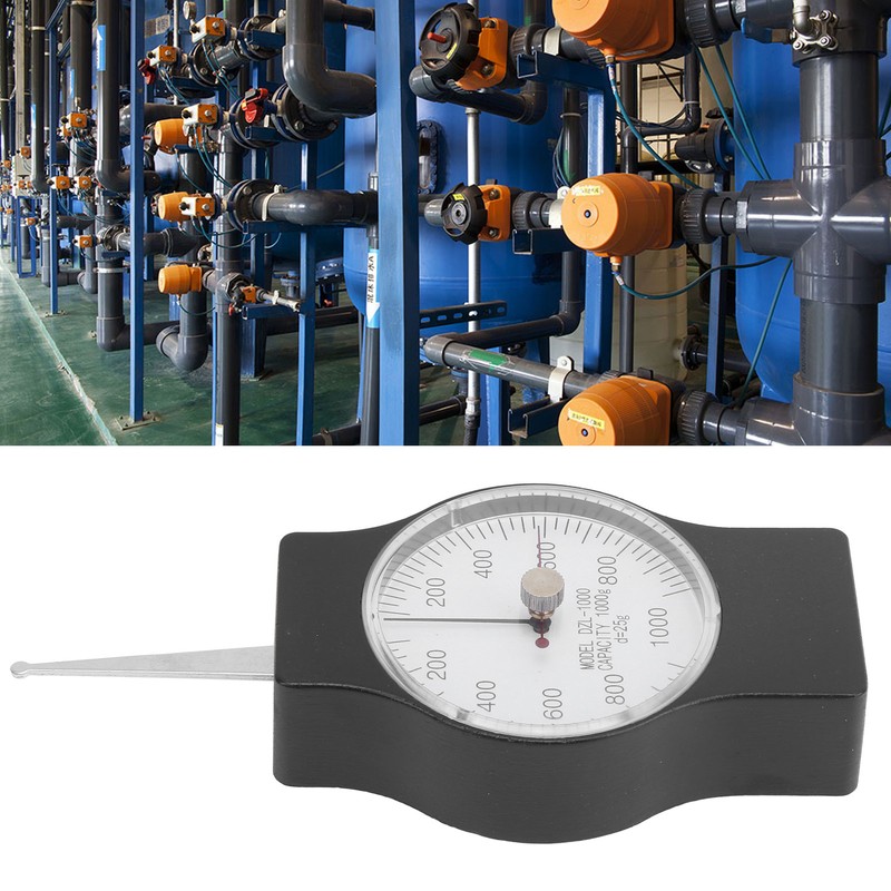 SEG-1000-2 Dial Tension Gauge with Double Pointer 1000g Tensiometer Force