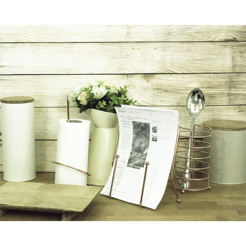 apollo THE HOUSEWARES BRAND Copper Towel Holder Deluxe, Sleek and