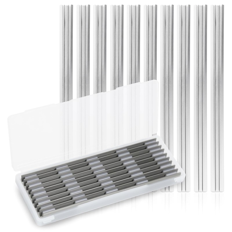 MILAKE 10 Pcs 3-1/4" Planer Blades Replacement Part Compatible with
