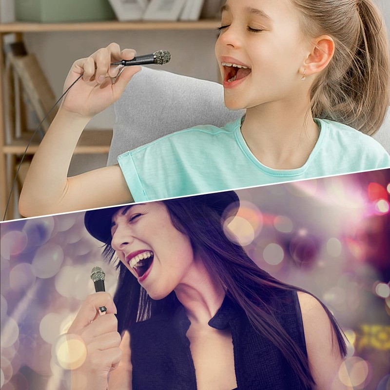 Uniwit Mini Portable Vocal/Instrument Microphone for Voice Video Recording Singing,Vlogging,