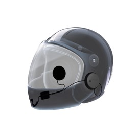 IASUS Ultra Thin Motorcycle Helmet Bluetooth Headset - Transparency Mode, IP65 Waterproof - XS2.1R Drop-in Audio, 5.2 Bluetooth Helmet Speakers for Motorcycle, Bicycle, Snowboard & Ski