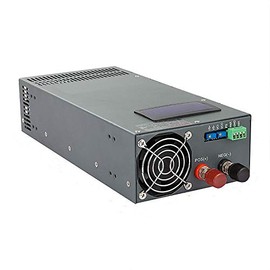 1500W AC-DC Converter Digital Display Current Voltage Adjustable Switch Regulated Power Supply DC 0-48V 0-31A for Computer Project, LED Strip Lights, 3D Printer