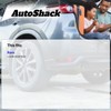 AutoShack Front Drilled & Slotted Brake Rotors Premium Ceramic Brake