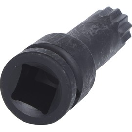 KS Tools 515.1176 1/2 Inch Power Bit Socket XZN, Long, M18