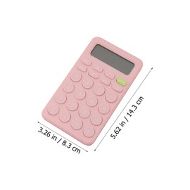 Operitacx Office Accessory: Compact 8- Calculator for Students Boys and Girls College Accountants Plastic