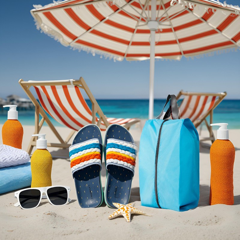 Travel Shoe Bags, Set of 12, Large Oxford Fabric Storage