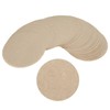 PATIKIL Moka Pot Paper Filters Disposable Round Brown Paper 2.52