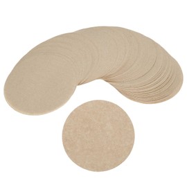PATIKIL Moka Pot Paper Filters Disposable Round Brown Paper 2.52 Inch OD for Espresso Maker Cafe Office 200 Count