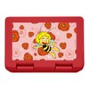 Spreadshirt Maya the Bee with Flowers Lunch Box, Red