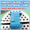 HiQparts Guide Tape for scribing Lines 0.1 inch (3 mm)