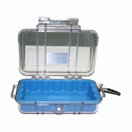 Pelican 1020 Micro Case (Blue/Clear)