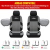 AUTOYOUTH Gray Three Row Car Seat Covers Full Set (7