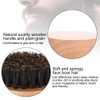 Cepillo para barba, cerdas de jabalí Cepillo para barba de