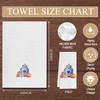 Elefeltclave Fall Chinoiserie Pumpkin Kitchen Towels, Blue and White Chinoiserie