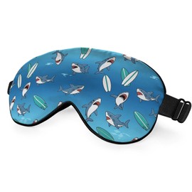 NOHSHE Sleep Quote Silk Eye Mask Sleep Mask Golden Black Eye Mask with Adjustable Strap Lightweight for Women Work Travel Night Sleep