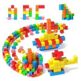 Bloques Magnéticos De Construcción Montessori Crafties 48pz                                                                                           