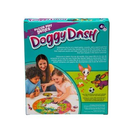 Puzzle Play Games — Doggy Dash — Puzzle Board Game — Search and Find — Dog Preschool Game — 3-in-1 Play — Ages 4 & Up