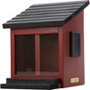 Wildlife Garden WG313 Squirrel Feeder Red Wooden Feeder