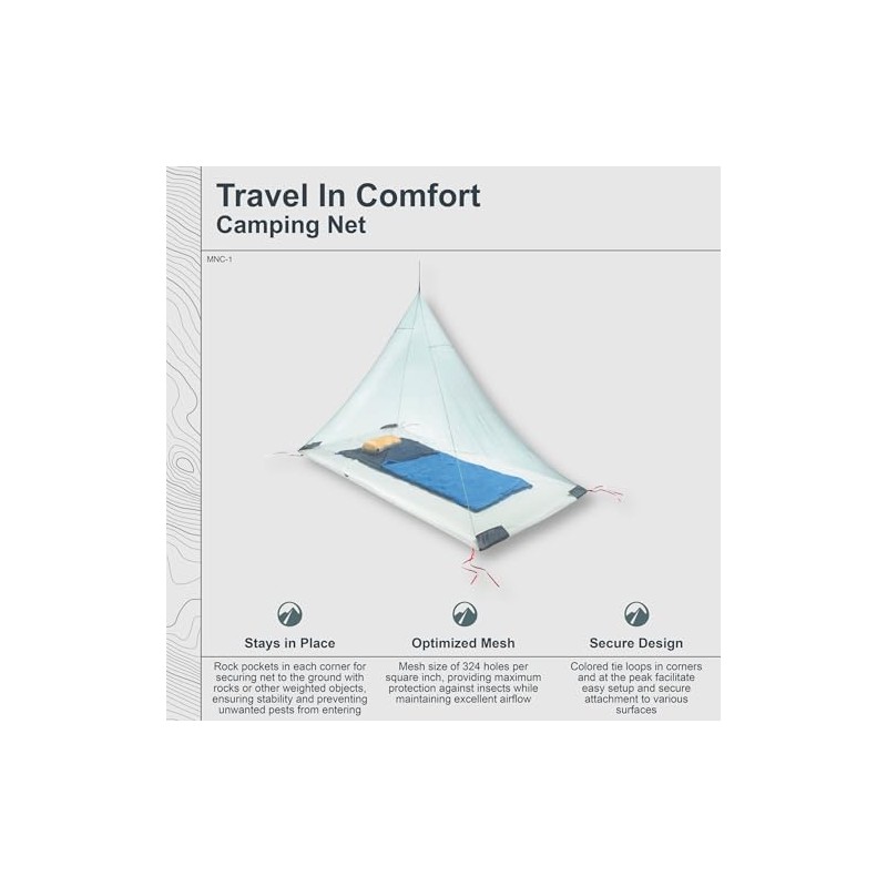 Cocoon 220x120 mosquito net