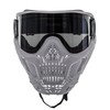 HK Army HSTL Skull Paintball Goggle/Airsoft Mask (Grey, Smoke)