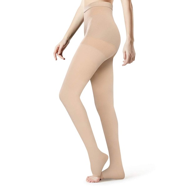 SKYFOXE Medical Compression Pantyhose Stockings for Women Men Plus Size