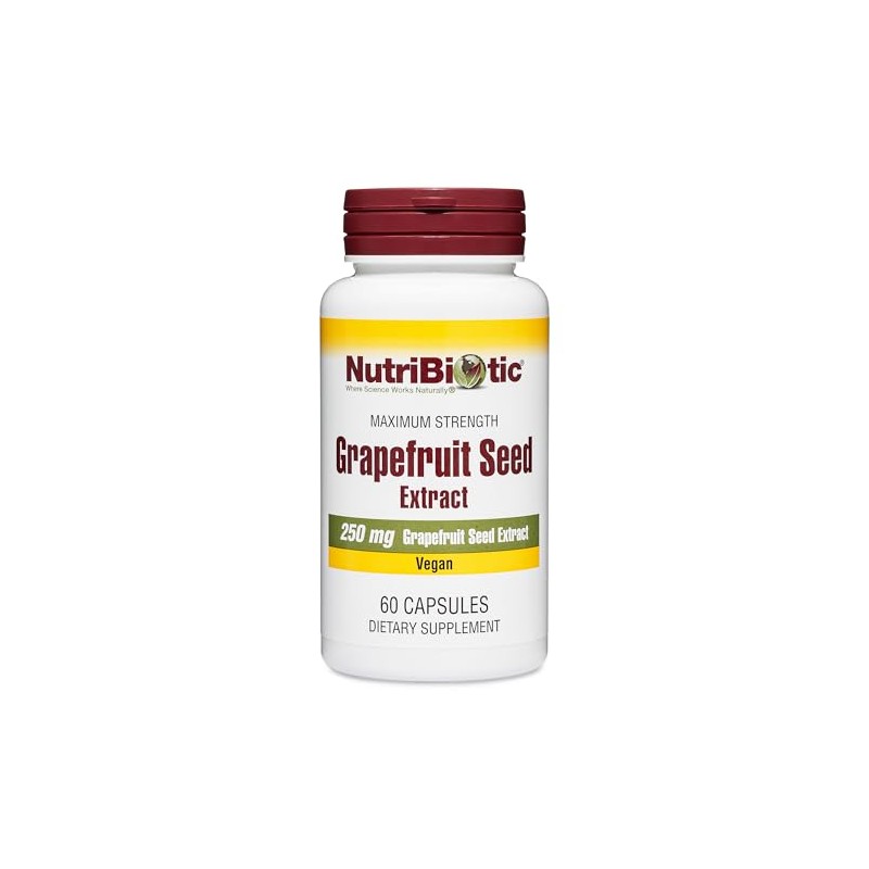 Nutribiotic Gse Capsules Caps, 250 Mg, 60 Count