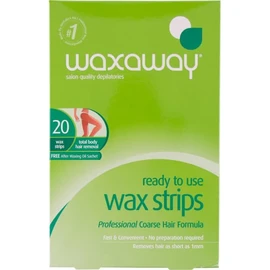 Waxaway Buy Waxaway Ready to Use Wax Strips 20 Pack Online