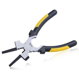 LEONTOOL 7-Inch MIG Welding Pliers with Measurement Holes MIG Nozzle Cleaner Wire Cutter Professional MIG Pliers Multi-Function Welding Tools for Welding, Electrical, Mechanical, Workshop and Home Use