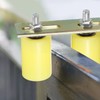 uxcell 1Set Slide Gate Guide Roller, 1-5/8" Dia x 2"